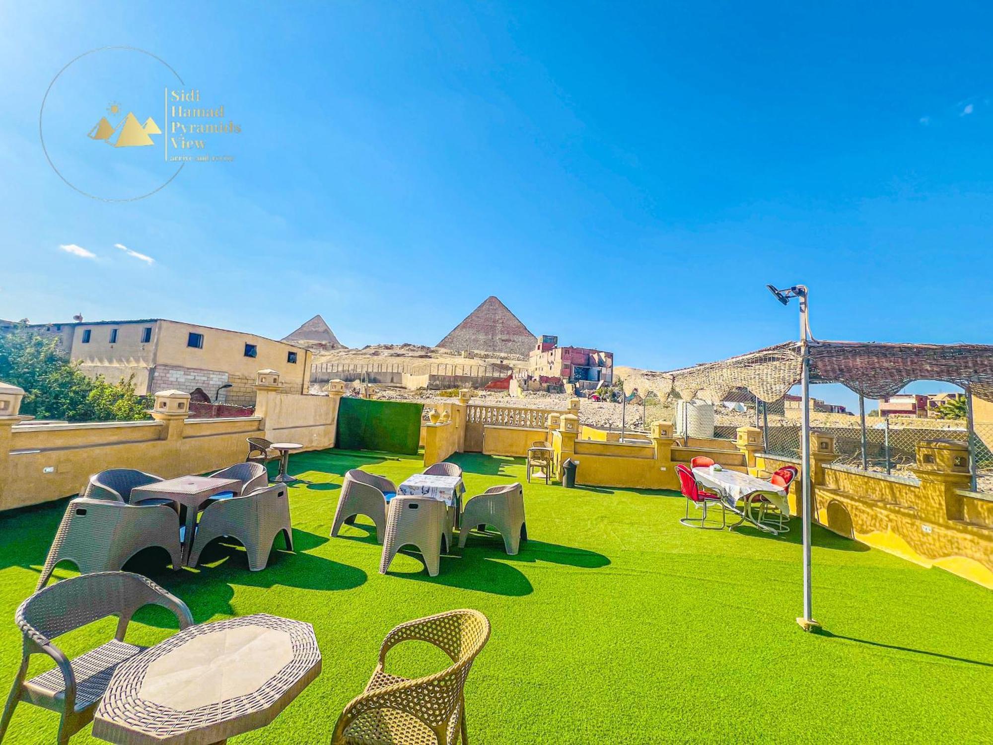 Kafret el-Gabal Sidi Hamad Pyramids View酒店 外观 照片