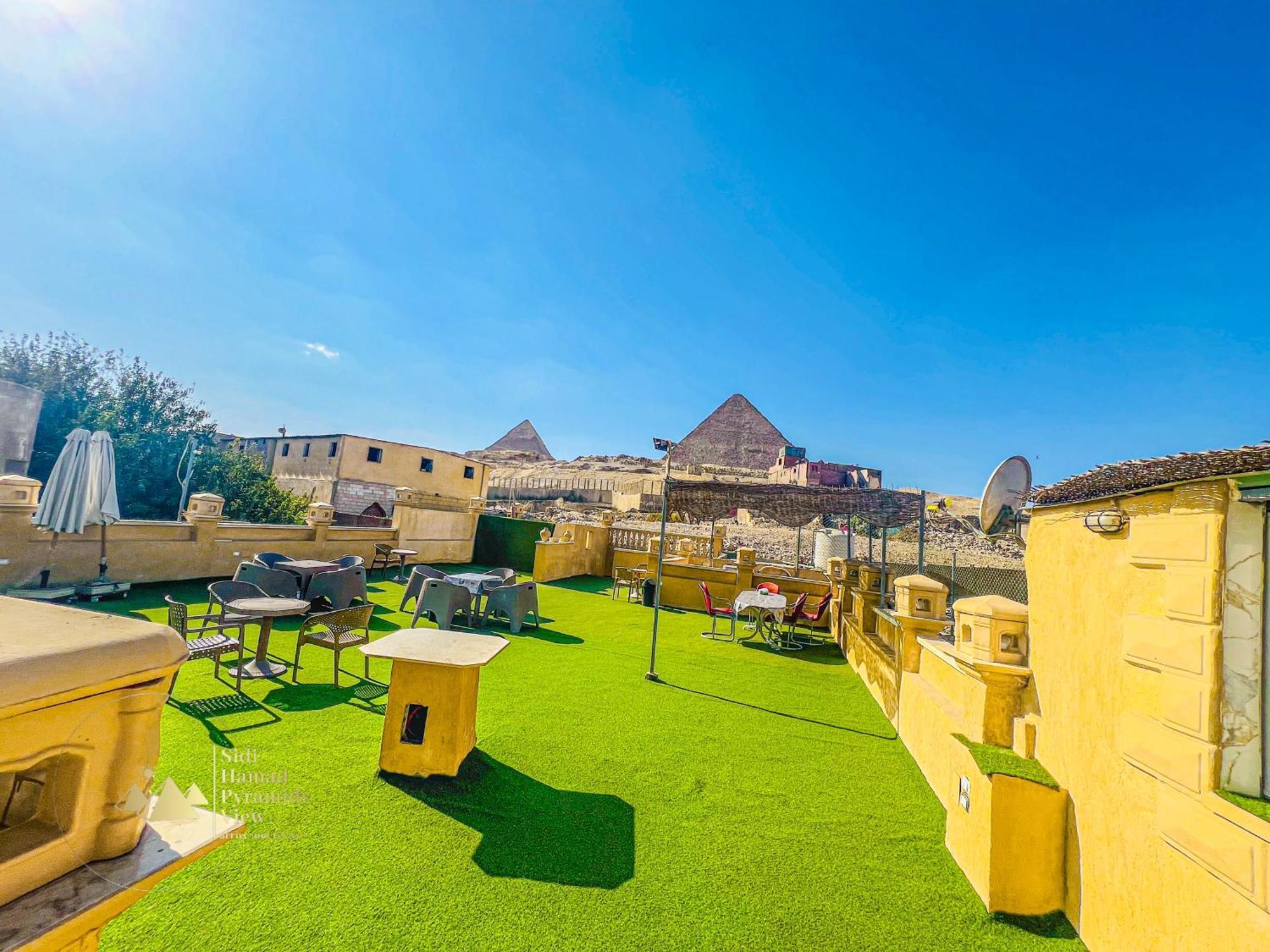 Kafret el-Gabal Sidi Hamad Pyramids View酒店 外观 照片