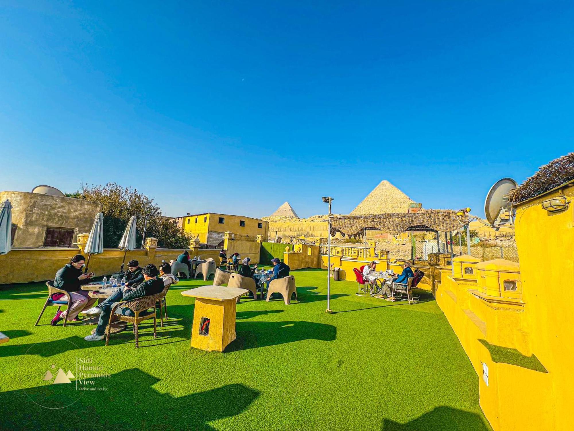 Kafret el-Gabal Sidi Hamad Pyramids View酒店 外观 照片