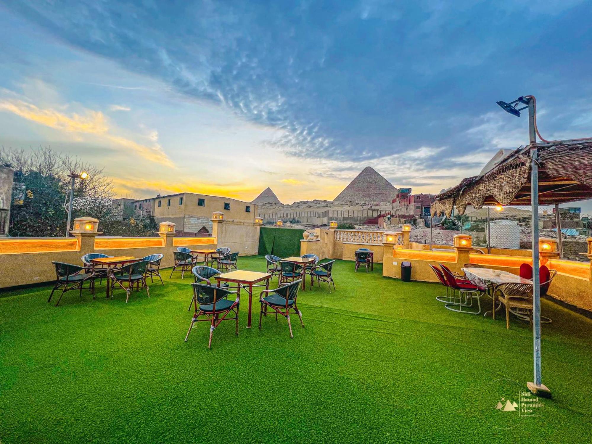 Kafret el-Gabal Sidi Hamad Pyramids View酒店 外观 照片