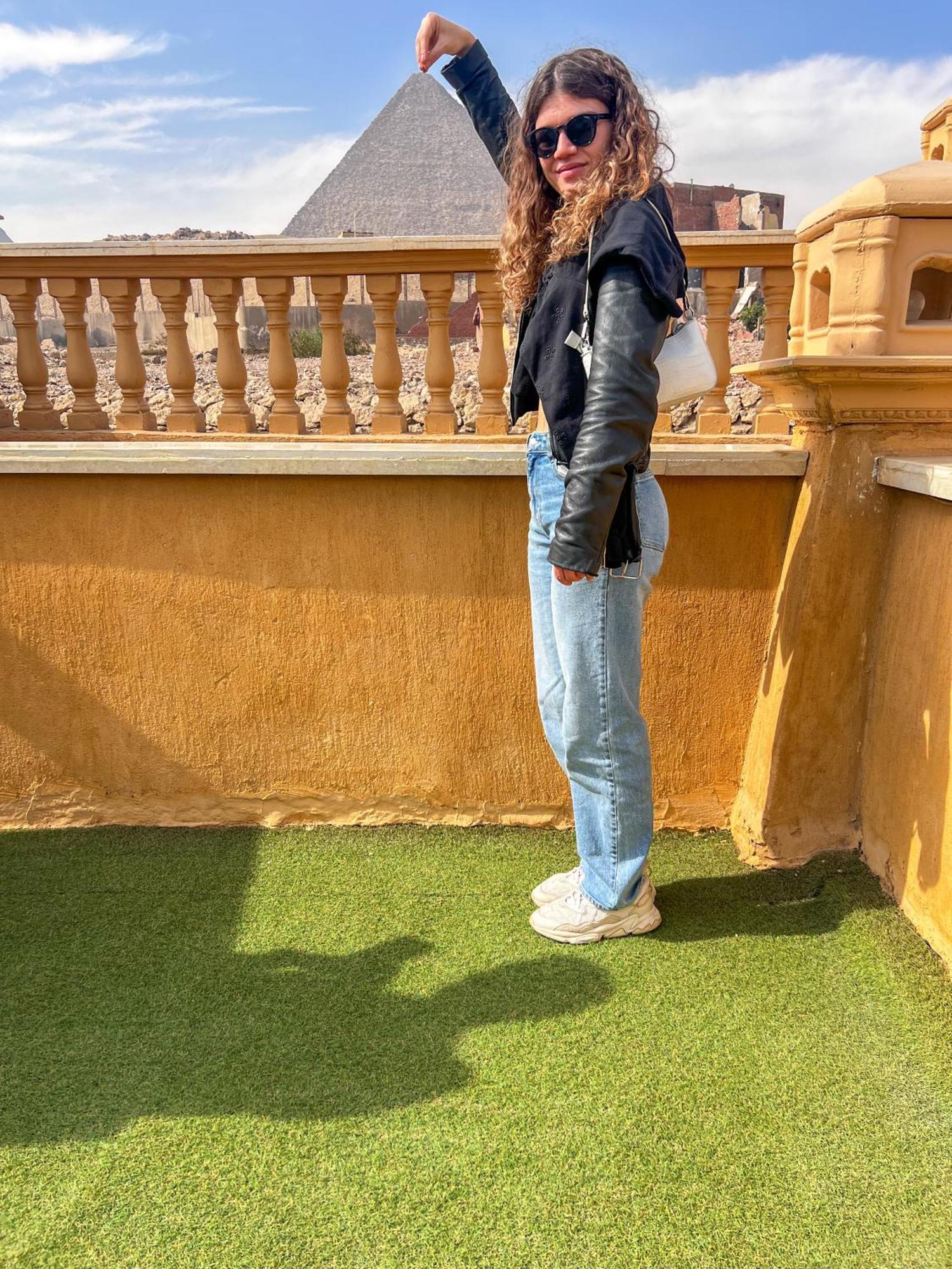Kafret el-Gabal Sidi Hamad Pyramids View酒店 外观 照片